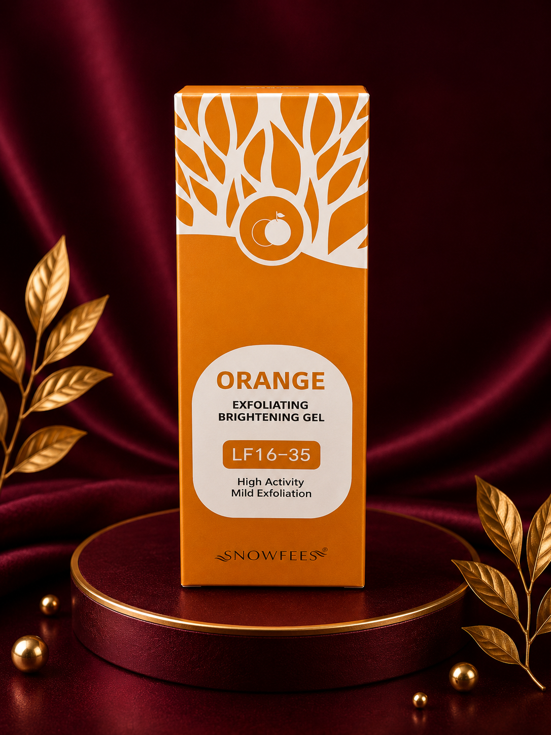 Snowfeet Orange Exfoliating Brightening Gel