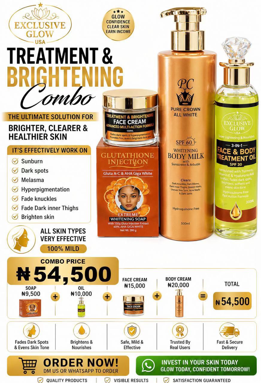 Exclusive Glow Treatment & Brightening Combo
